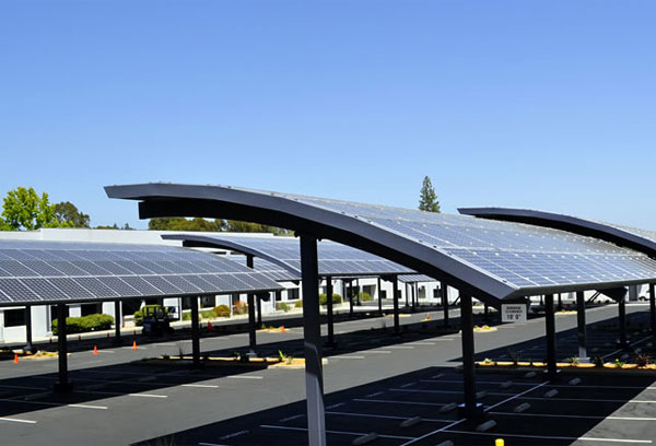 Photovoltaic car shed