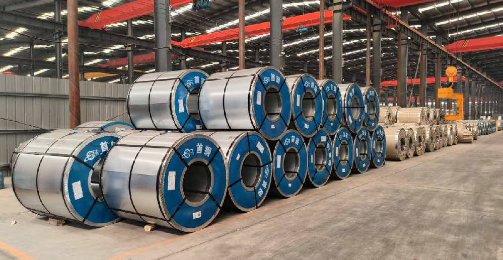 Zinc aluminum magnesium roll