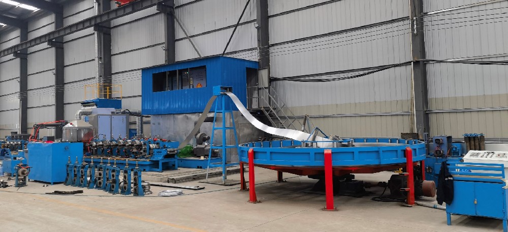 Pipe production line